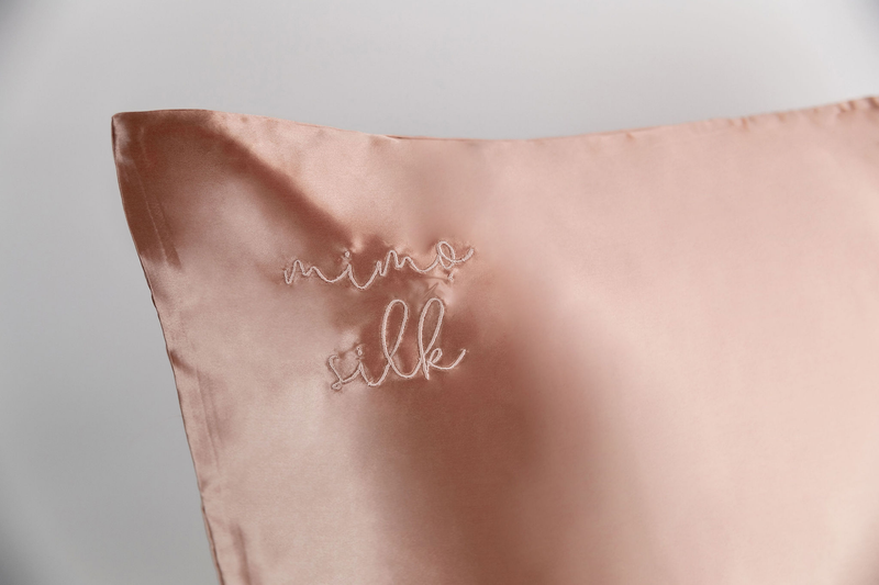 Silk Pillow Slip - Rose Pink