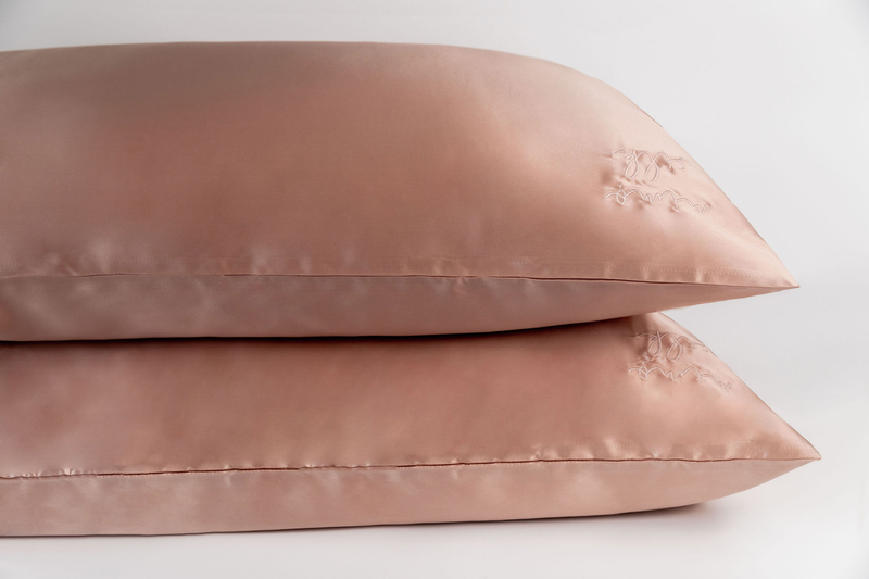 Silk Pillow Slip - Rose Pink